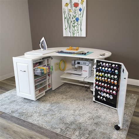 Sewing Tables With Storage