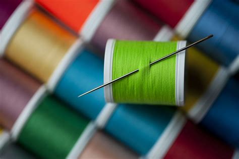 Sewing Thread With Needle