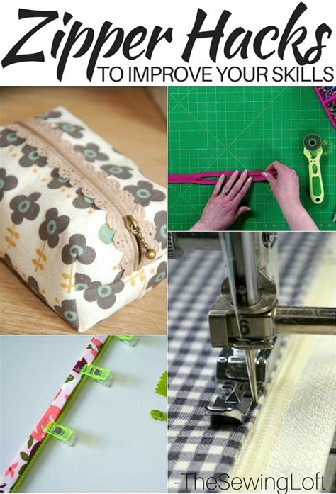 Sewing Zipper Hacks