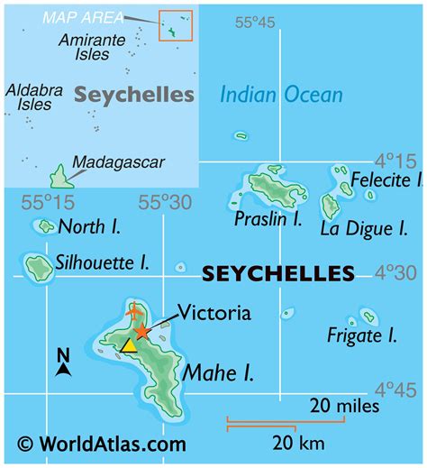 Seychelles Map Seychelles, Map, World geography