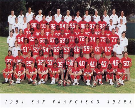 sf 49ers roster 1996