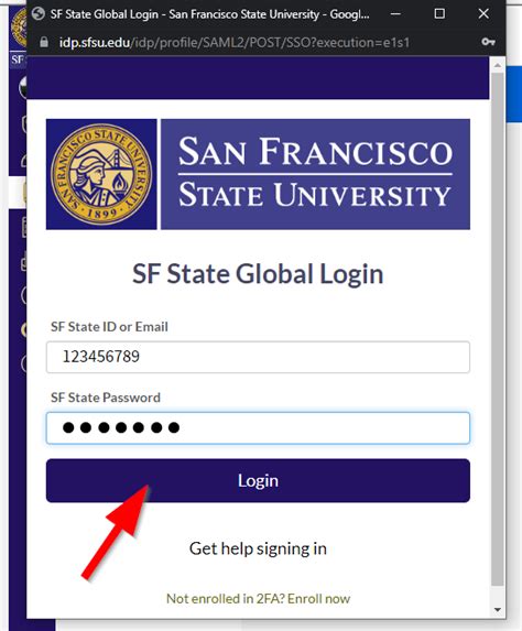 SF State Canvas Login Guide