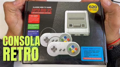 Super Mini Hd Sfc Consola De Juego KASTEL