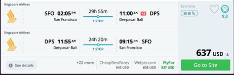 Discover the Ultimate Journey: SFO to Bali - Unleash Your Tropical Dream