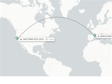 sfo to barcelona direct flights