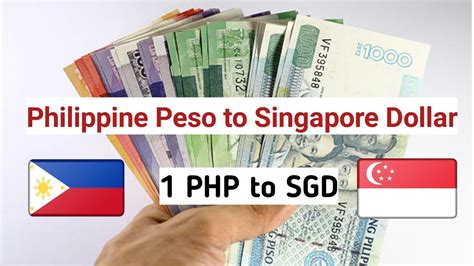 sg dollars to php