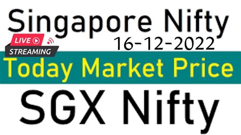 sgx nifty in singapore index