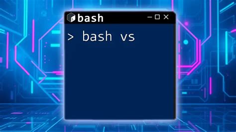 Sh Command Vs Bash
