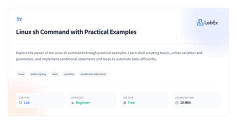 Sh Command With Parameters