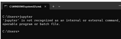 Sh Jupyter Command Not Found