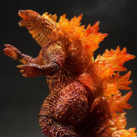 sh monsterarts burning godzilla