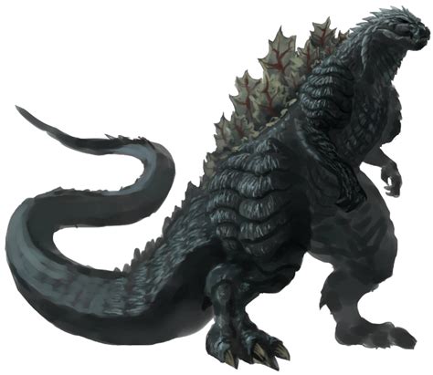 sh monsterarts godzilla ultima transparent