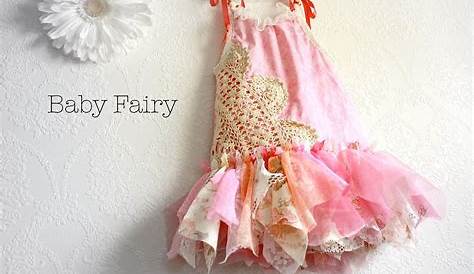 Shabby Chic Baby Clothes Wholesale Girl's Dress 18 Months Pink