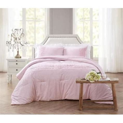 Shabby Chic Eyelet Comforter Set