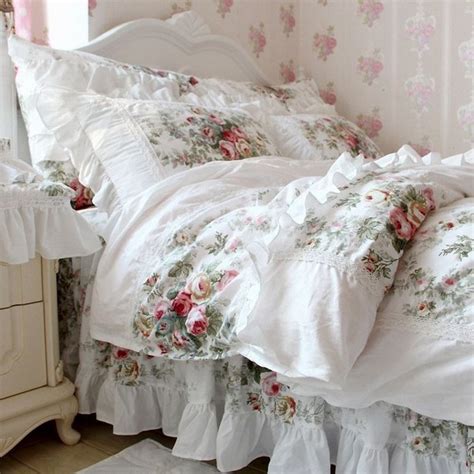 Shabby Chic Floral Bedding Sets