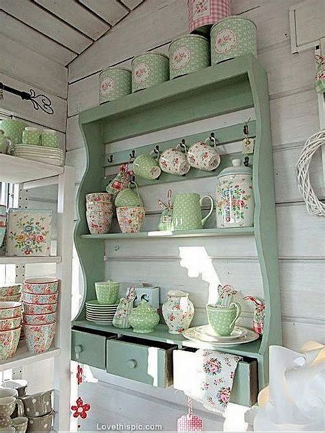 Shabby Chic Kitchen Shelf