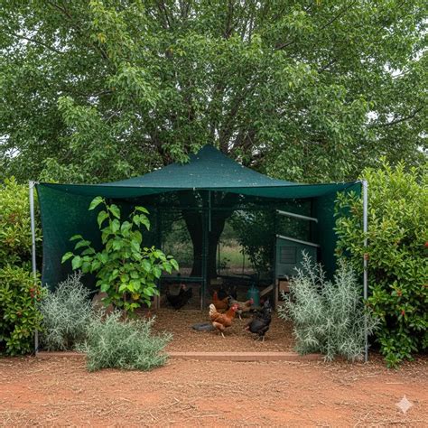 Shade For Chicken Coops
