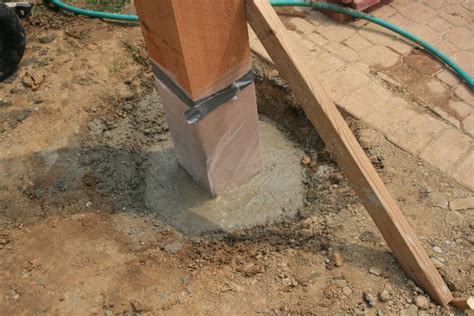 Shade Sail Posts On Concrete