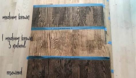 Adventures In Staining My Red Oak Hardwood Floors (Products & Process