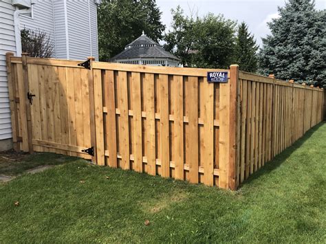 Shadow Box Fence Gate Design