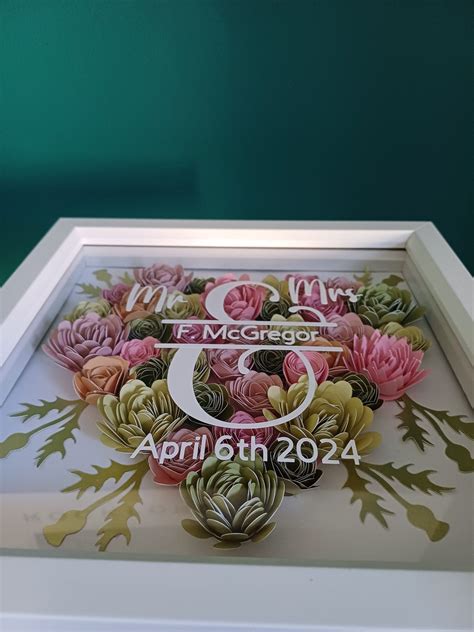 Shadow Box Gift With Name