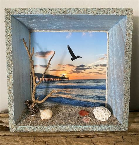 Shadow Box Ideas Beach