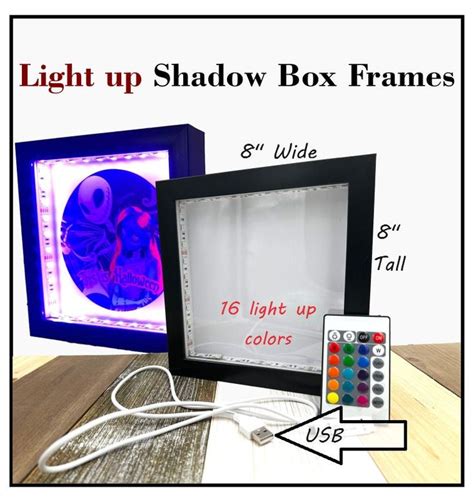 Shadow Box Light Up Frame