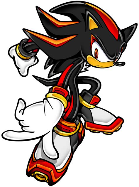 shadow the hedgehog 2d art