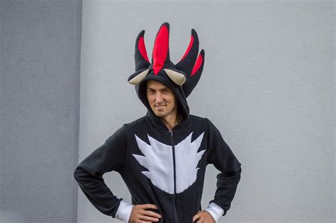 shadow the hedgehog adult costume