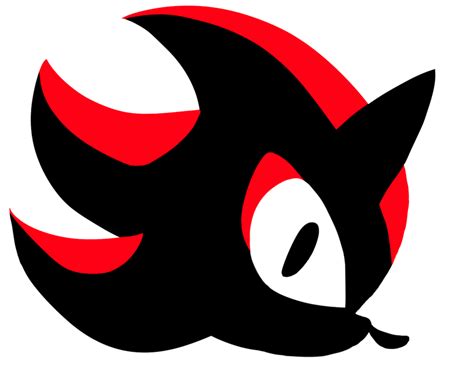 shadow the hedgehog head logo
