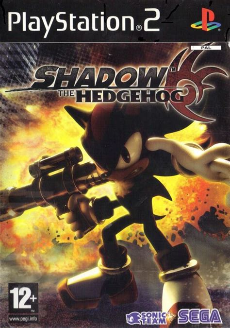 shadow the hedgehog ps2 box art