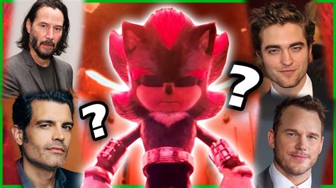shadow the hedgehog sonic 3 voice actor