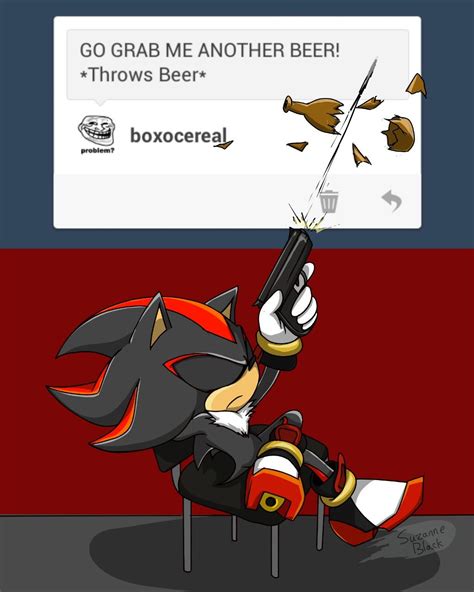 shadow the hedgehog when sonic asked