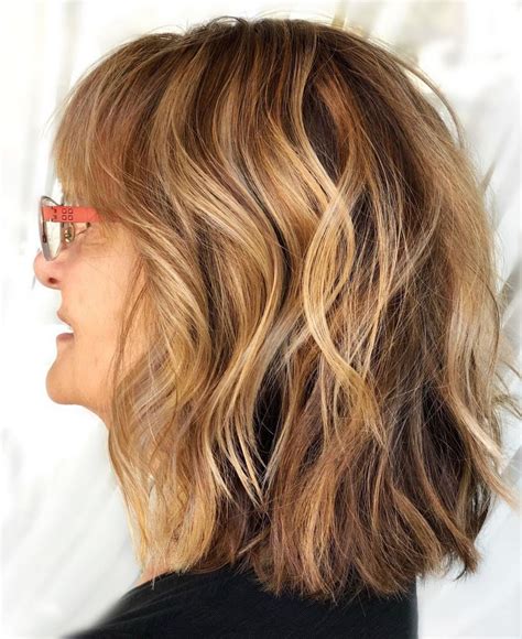 Fresh Shaggy Hairstyles For Thick Wavy Hair Over 50 For New Style