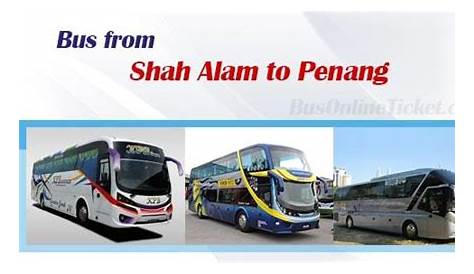 Buses from Shah Alam - lcct.com.my