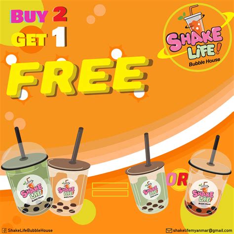 Shake For Life Bubble Tea