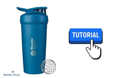 Shaker Bottle Tutorial