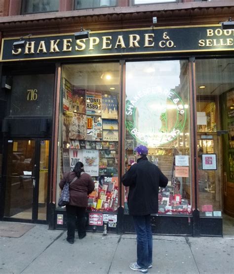 shakespeare and company bookstore new york