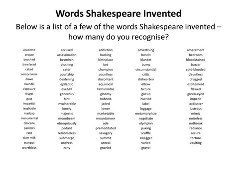 shakespeare how many words