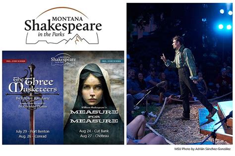 shakespeare in the park montana schedule