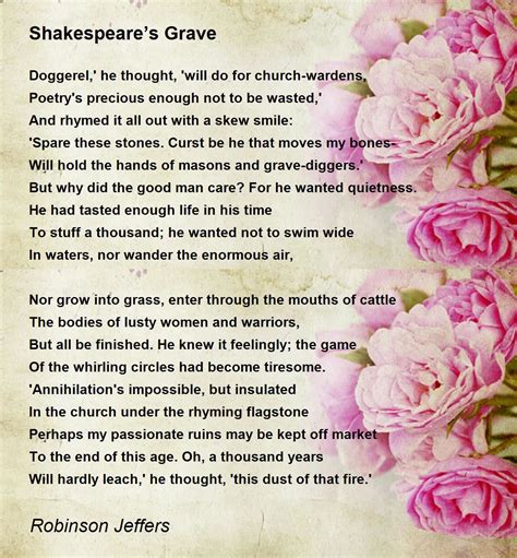 shakespeare poems for funerals