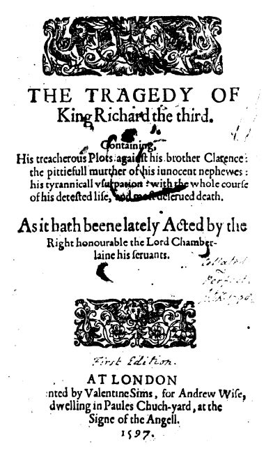 shakespeare richard iii modern english