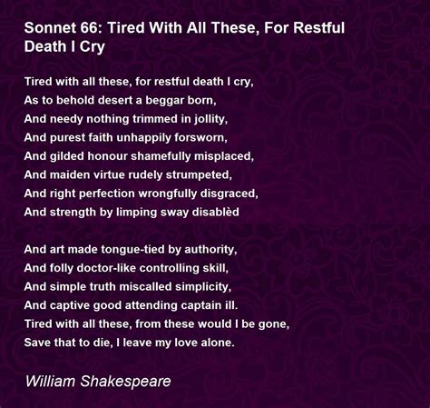 shakespeare sonnet about loss