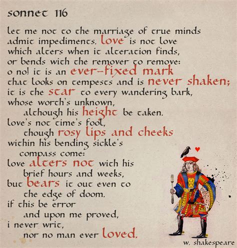 shakespeare sonnet love poem