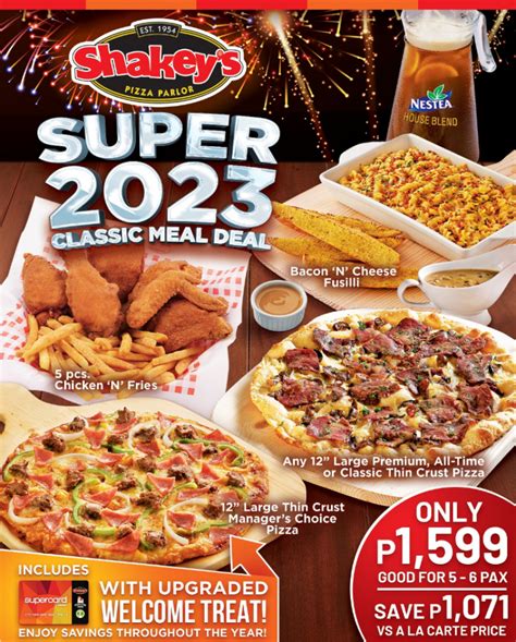 shakey's bunch of lunch price 2023