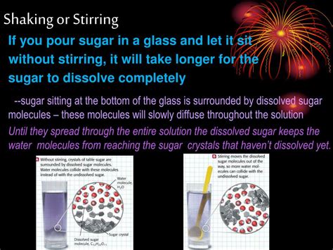 Shaking Vs Stirring Formula