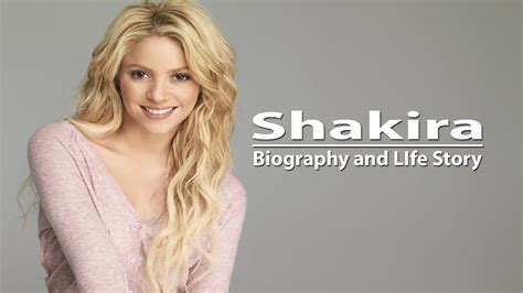shakira biography in english