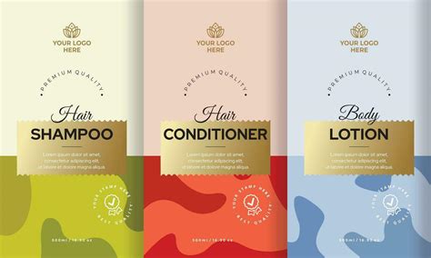 Shampoo And Conditioner Packaging