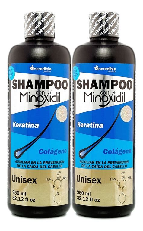 shampoo con minoxidil sirve