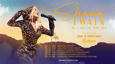 shania twain 2024 uk and ireland tour